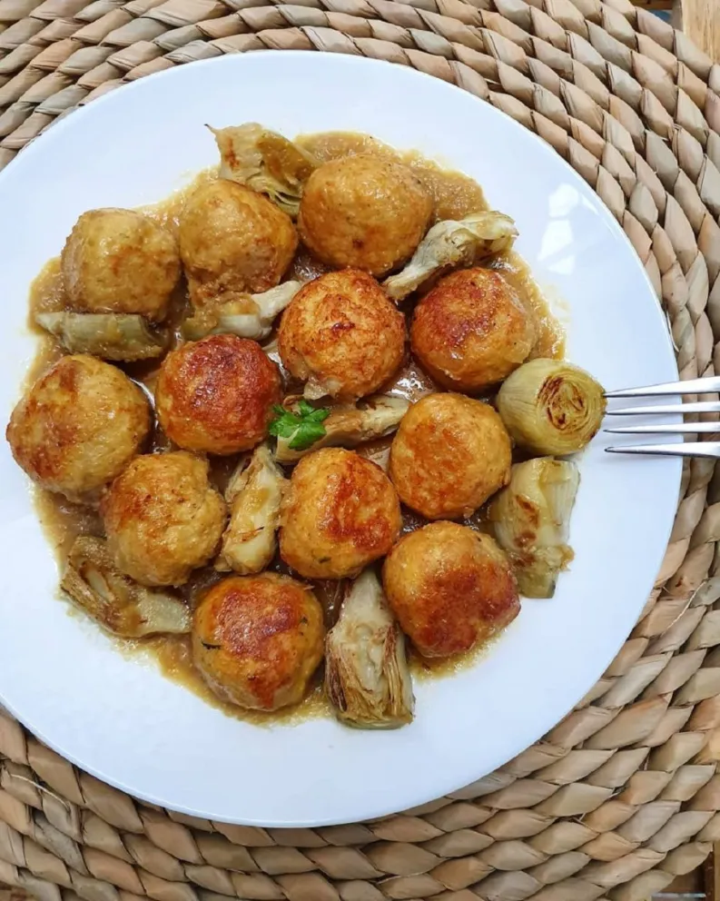 Albondigas de pollo