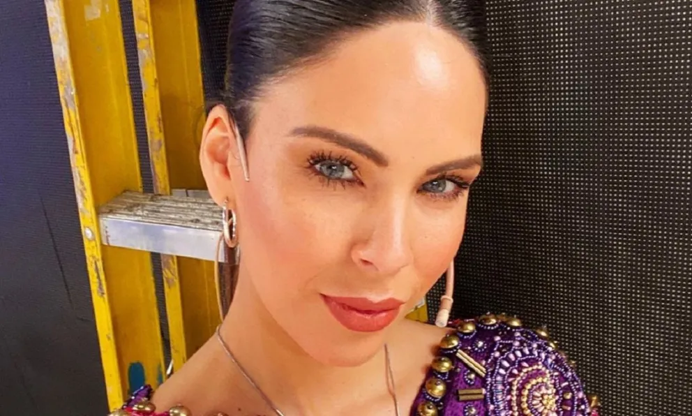 El divertido momento de Barby Franco junto a su mascota
