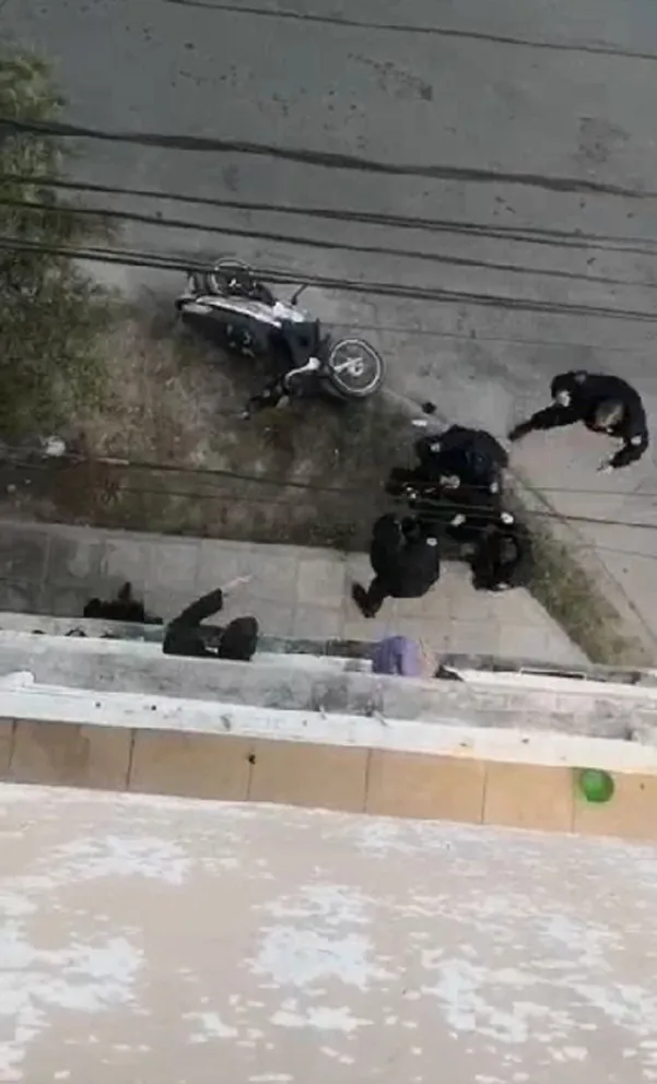 Policía santiagueña (captura de pantalla)