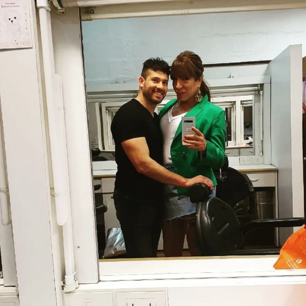 Lizy Tagliani se reencontró con su novio Leo Alturria luego de dos meses por un tierno motivo