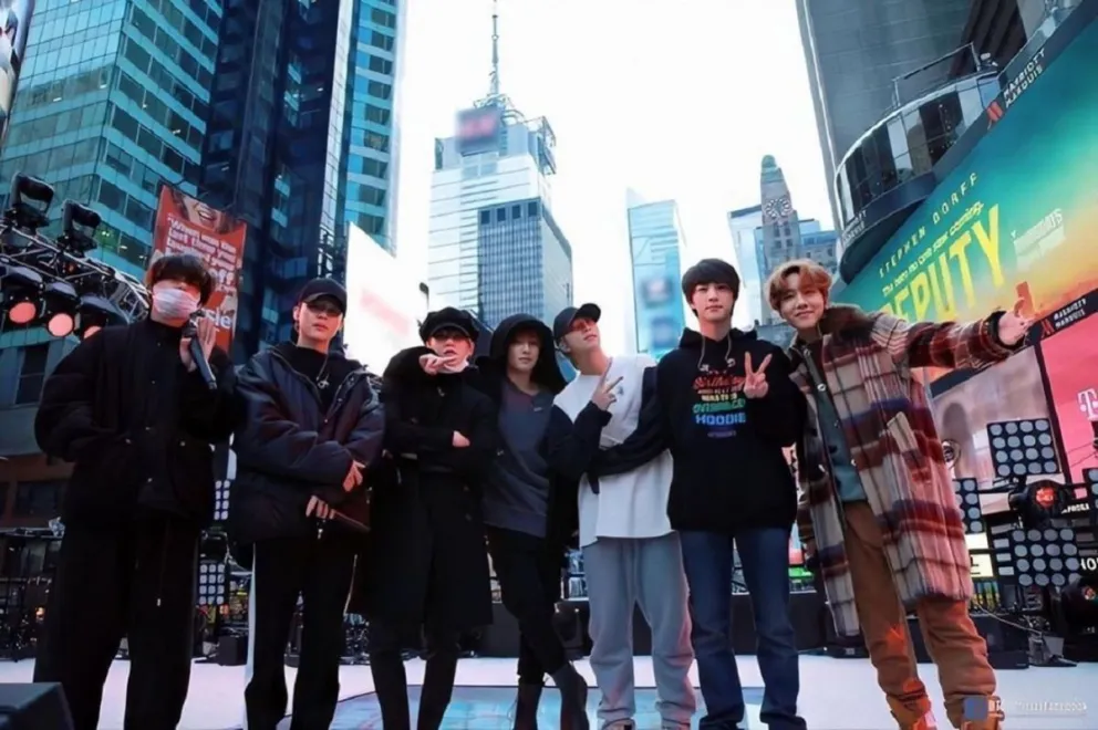 BTS (Fuente: Instagram)
