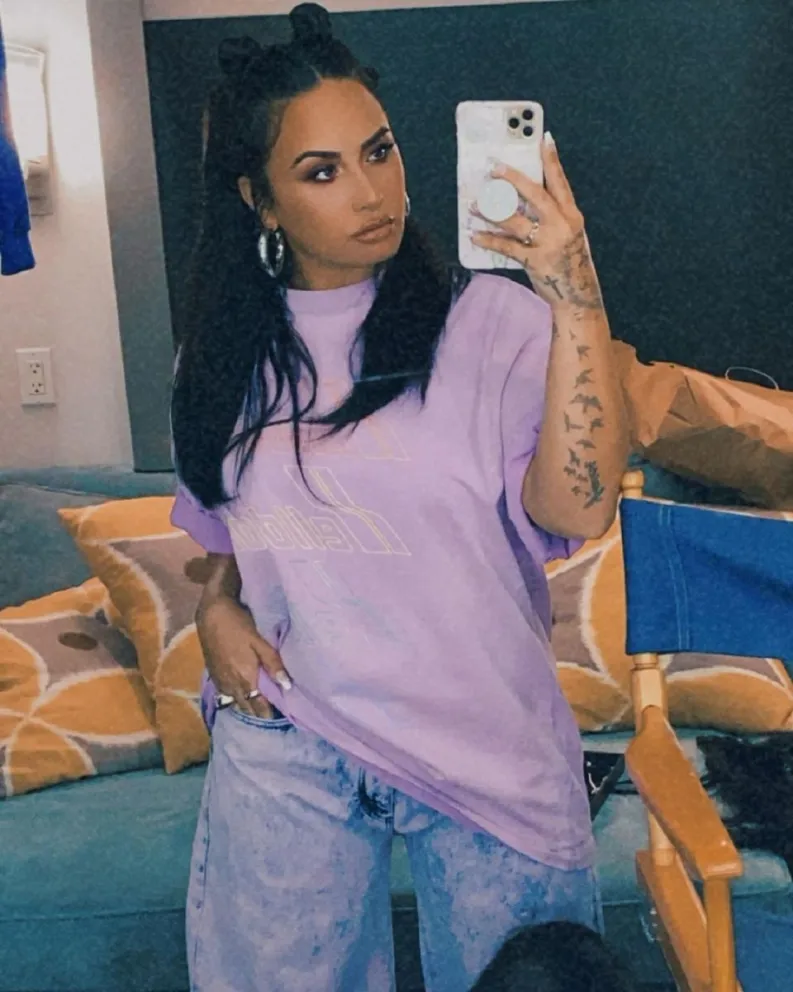 Demi Lovato. Fuente (Instagram)