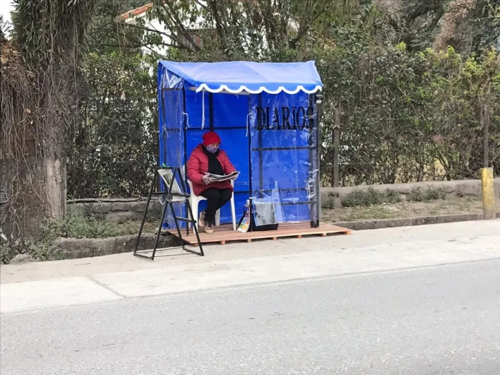 Soliana, vendedora ambulante