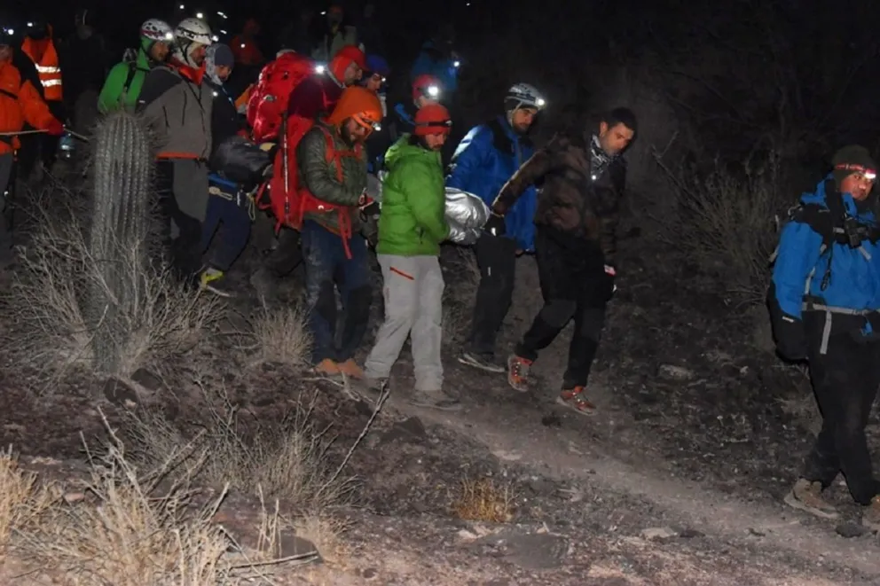 Tras un exitoso rescate, dieron el parte médico de la montañista Analía Ibáñez Sierra