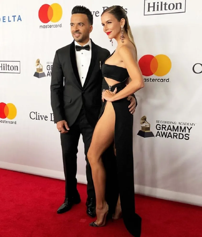 Luis Fonsi y su mujer Águeda. Fuente (Instagram)