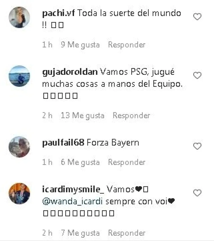 Wanda Nara. Fuente: twitter