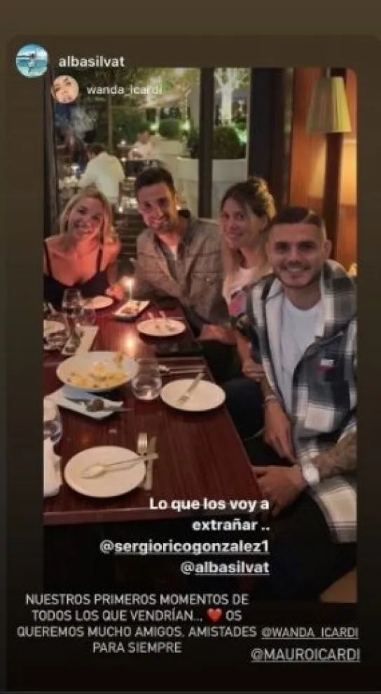 Wanda Nara. Fuente: twitter
