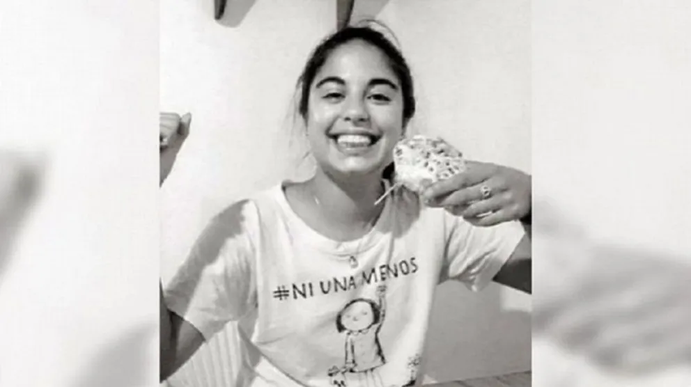Micaela García. Fuente: Twitter