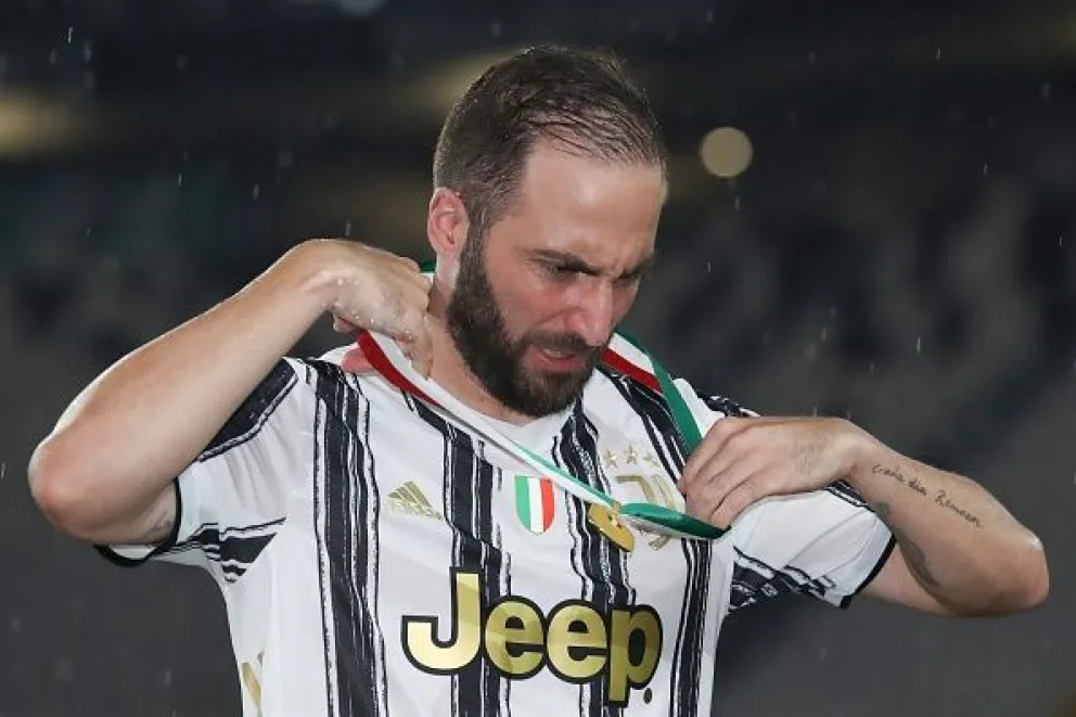 Gonzalo Higuaín. Fuente: twitter