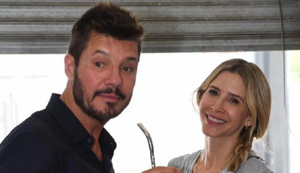 Guillermina Valdés y Marcelo Tinelli se mostraron con colgantes idénticos