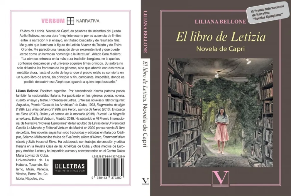 Cubierta de libro de Liliana Bellone