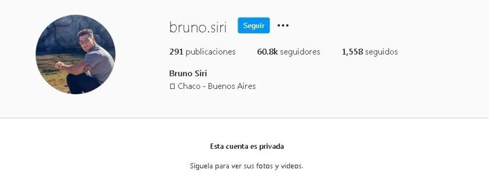 Ivana Nadala y Bruno Siri. Fuente: twitter