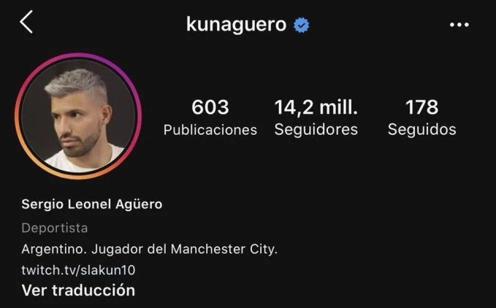 Leo Messi y el Kün. Fuente: twitter