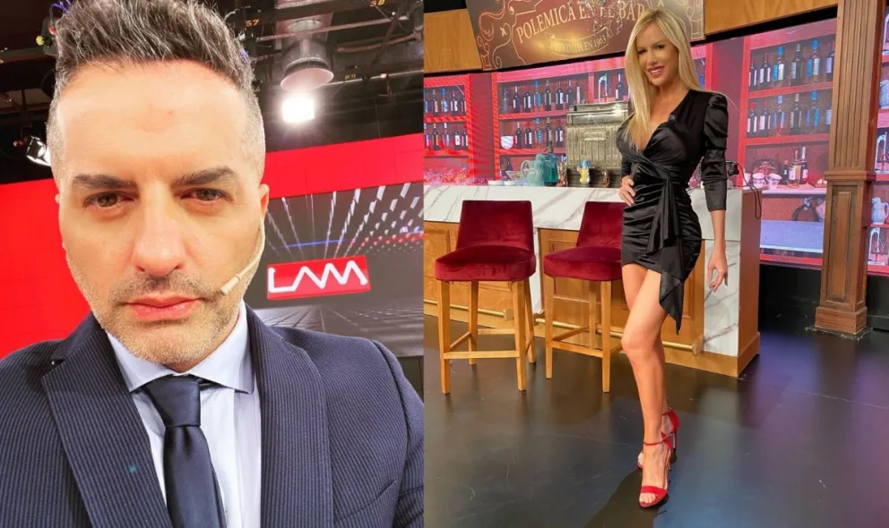 Ángel De Brito y Luciana Salazar. Fuente (Instagram)