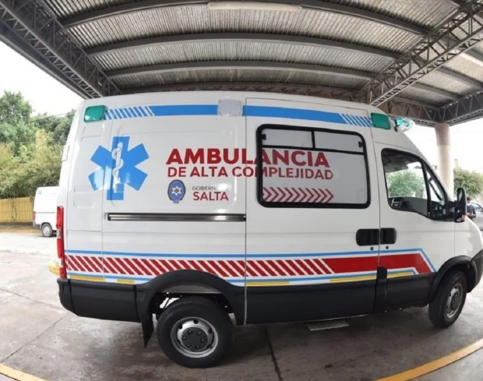 Ambulancia. Fuente: Twitter