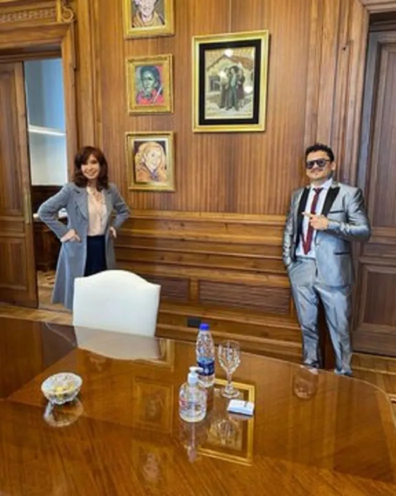 Chino Maidana y CFK
