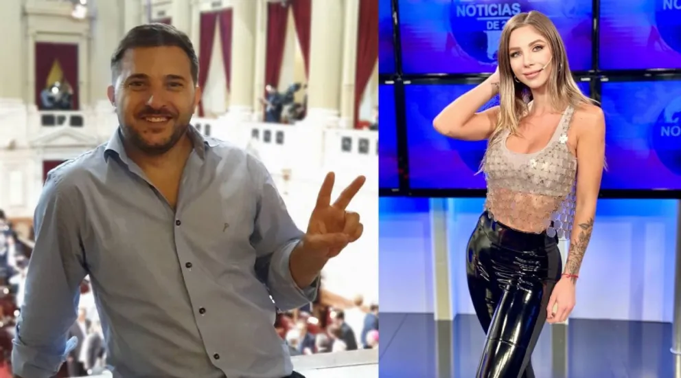 Diego Brancatelli y Romina Malaspina. Fuente (Instagram)