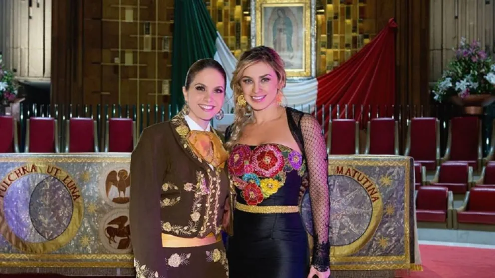 Lucero y Aracely Arámbula. Fuente (Twitter)
