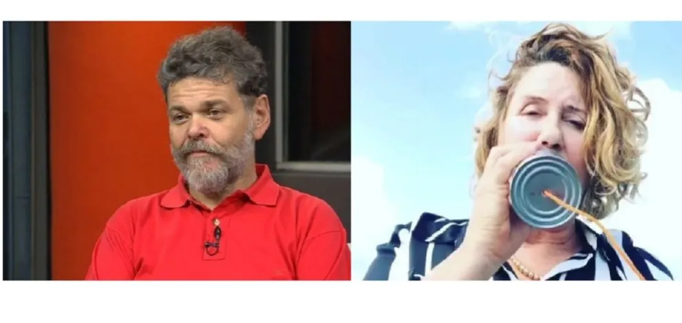 Alfredo Casero y Verónica Llinás