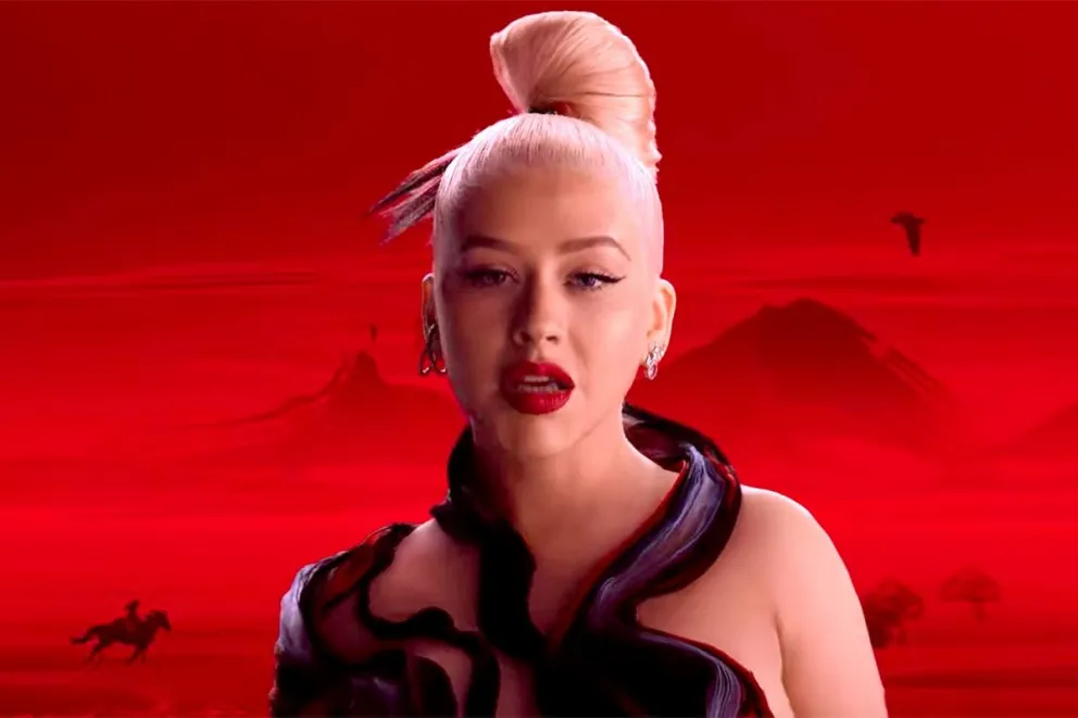 Christina Aguilera. Fuente: Instagram 