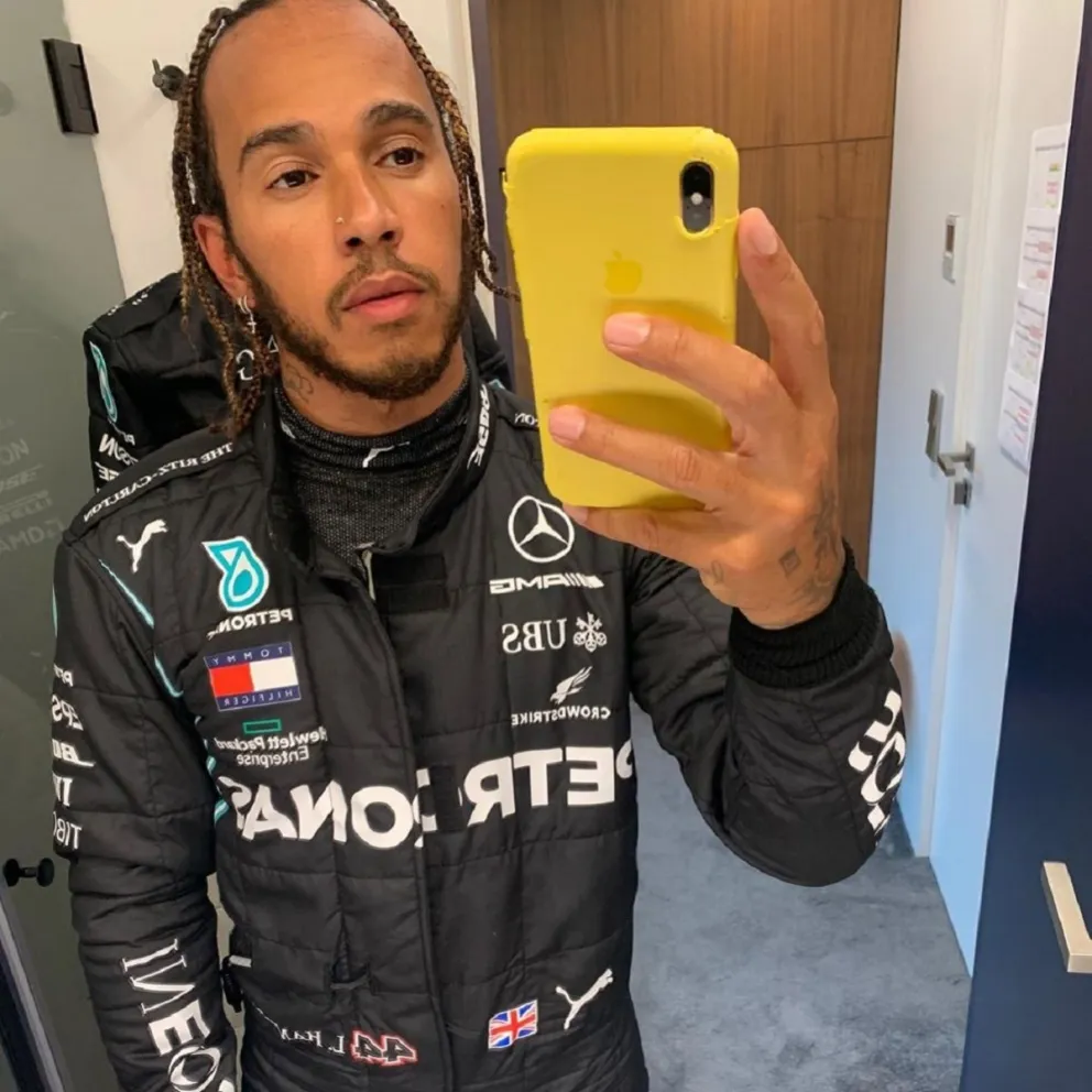 El emocionante homenaje de Hamilton a Chadwick Boseman en la pole position del GP de Bélgica