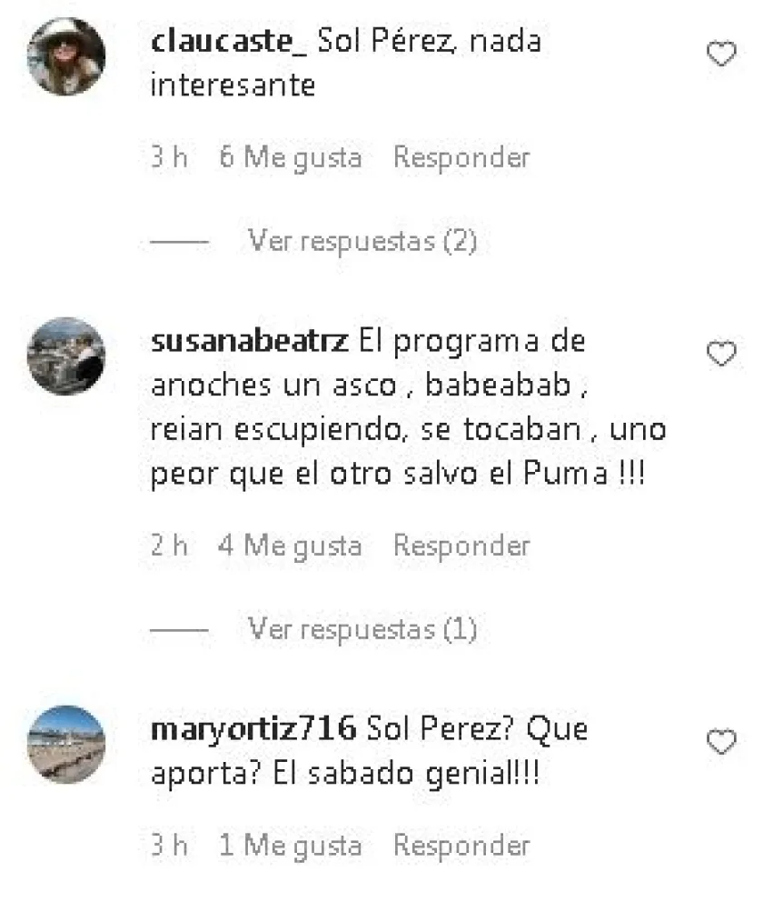 Lapidarios los comentarios en contra de los shows de Mirtha Legrand