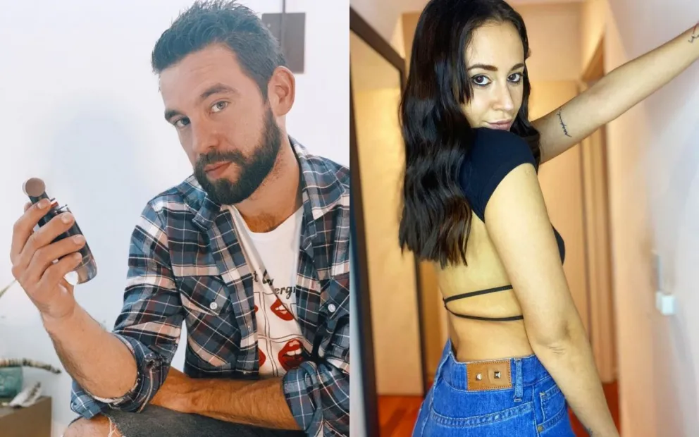 Agustín Sierra y Nai Awada. Fuente (Instagram)