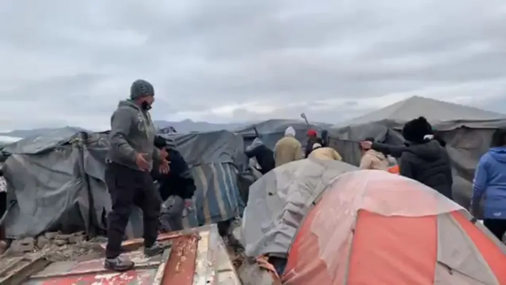 URGENTE | Desesperación, corridas y fuego en el asentamiento San Calixto