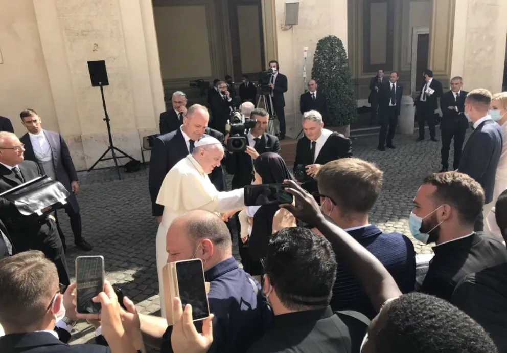 Papa Francisco. Fuente: (Twitter)