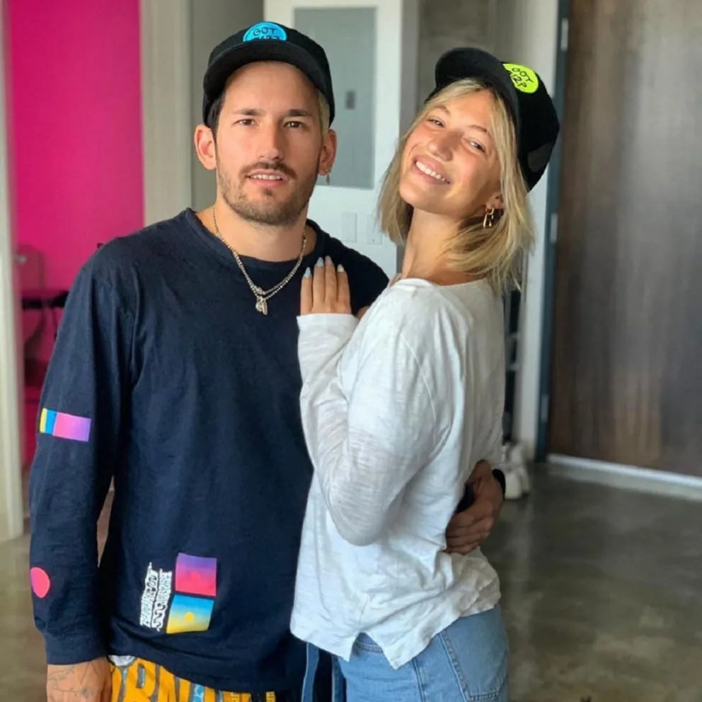 Ricky Montaner y Stefi Roitman. Fuente (Instagram)