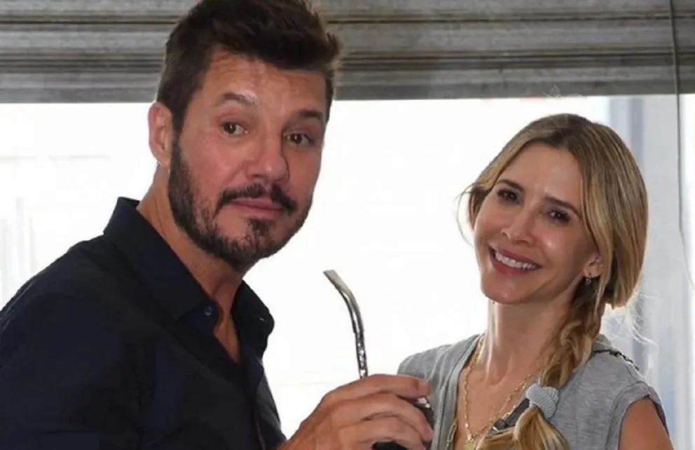 Marcelo Tinelli y Guillermina Valdés. Fuente: twitter