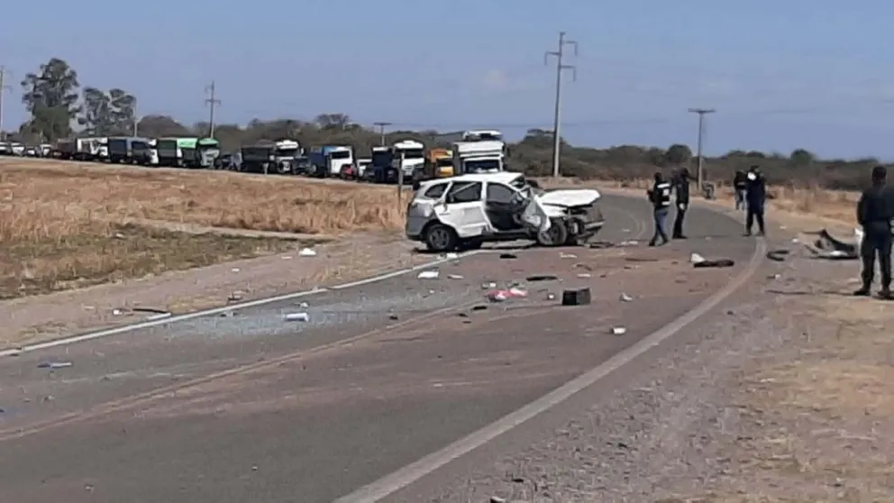 Accidente. Fuente: Twitter
