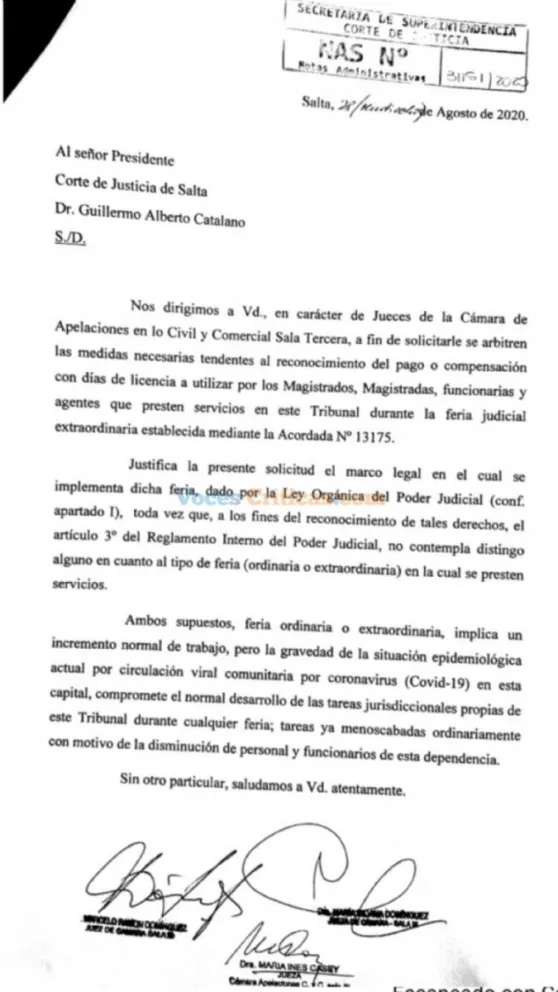 Poder Judicial de Salta