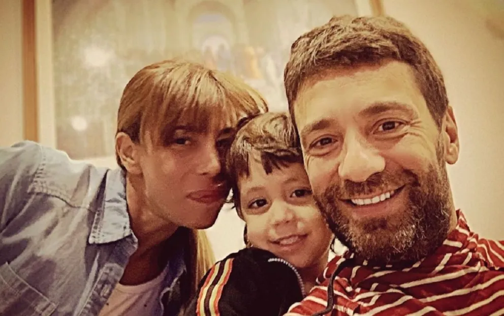 Gustavo Conti y familia Fuente (Instagram)
