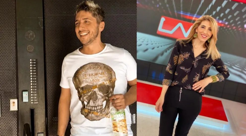 Jey Mammon y Karina Iavícoli. Fuente (Instagram)