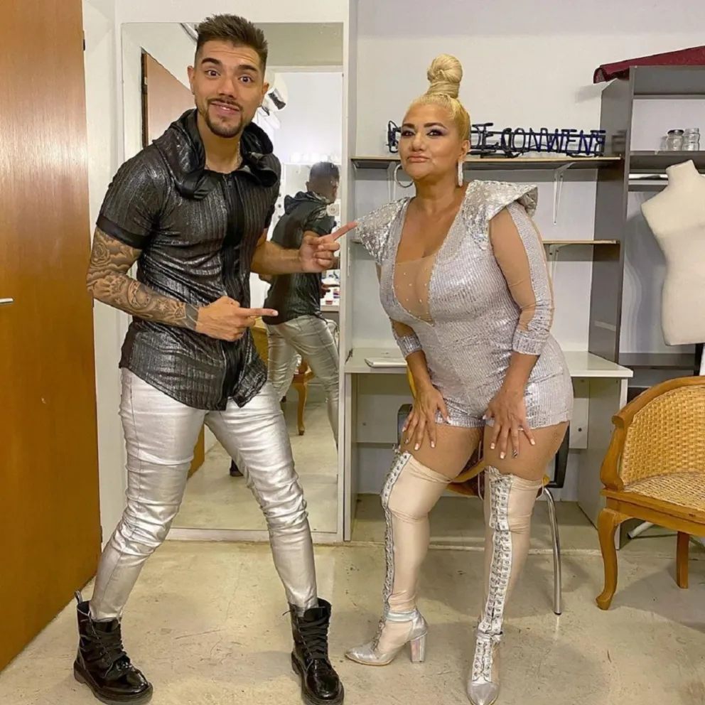 Tyago Griffo y Gladys, la bomba tucumana. Fuente (Instagram)