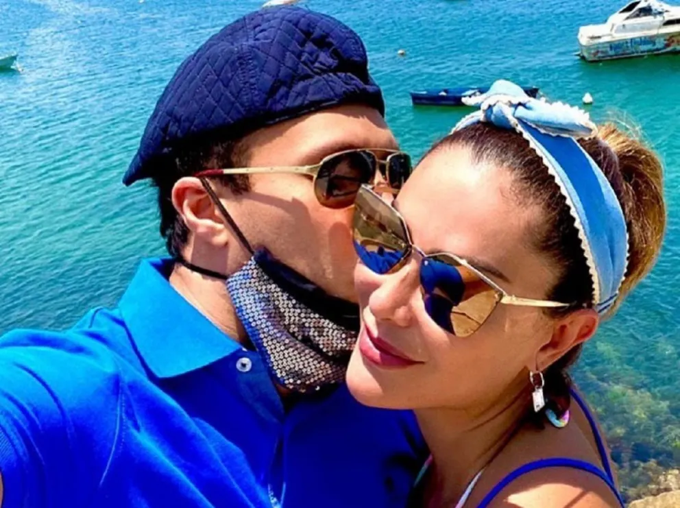 Ninel Conde posó junto a su novio y le dedicó unas románticas palabras