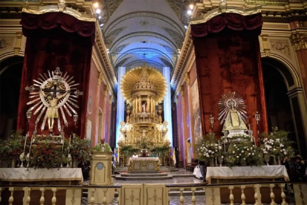 Señor y Virgen del Milagro. Fuente: Twitter