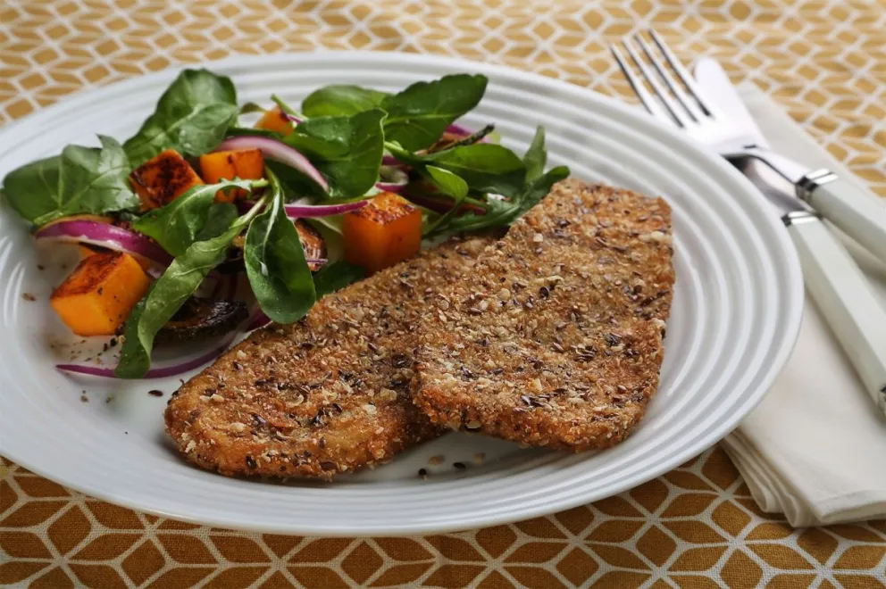 Cómo preparar milanesa de berenjena