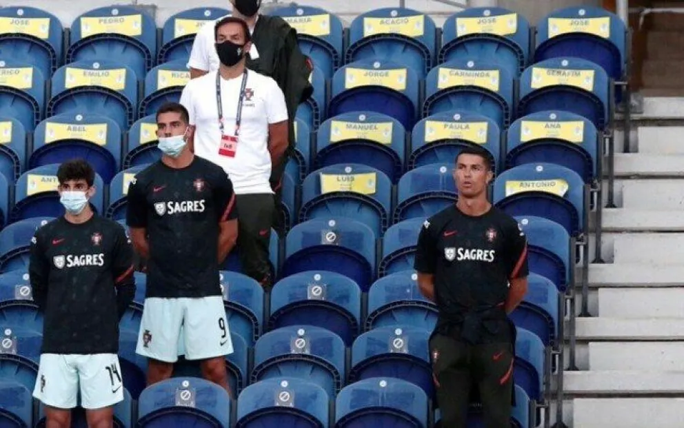 Cristiano Ronaldo. Fuente: twitter