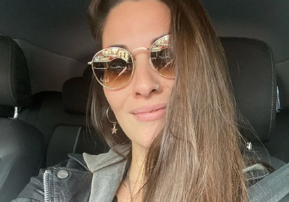 Al sol y con un diminuto bikini Ivana Nadal dio inicio a la semana