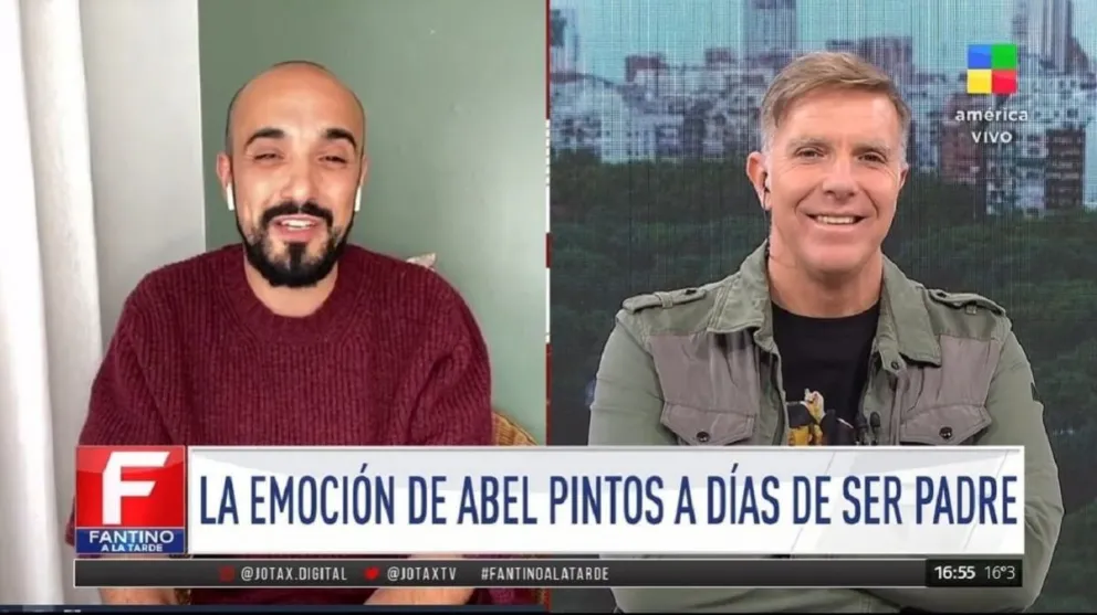 "Lo deseábamos y llegó Agustín con una felicidad enorme", Abel Pintos íntimo, habló de su hijo