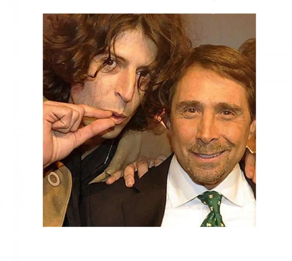 Andy Chango y Eduardo Feinmann. Fuente (Instagram)