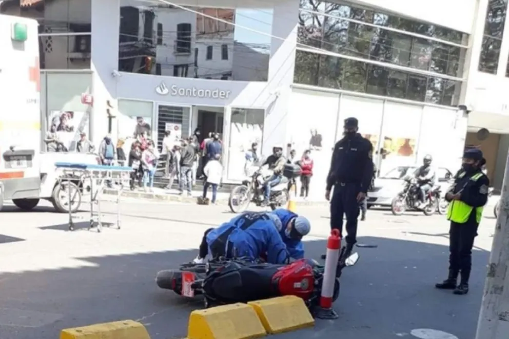 Accidente. Fuente: Twitter