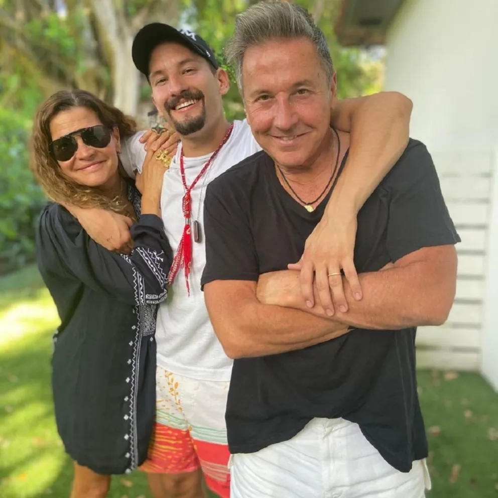 Rodeado de sus nietos e hijos, Ricardo Montaner, celebró sus 63 años