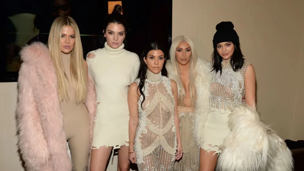 Kim Kardashian y su familia. Fuente: Instagram 