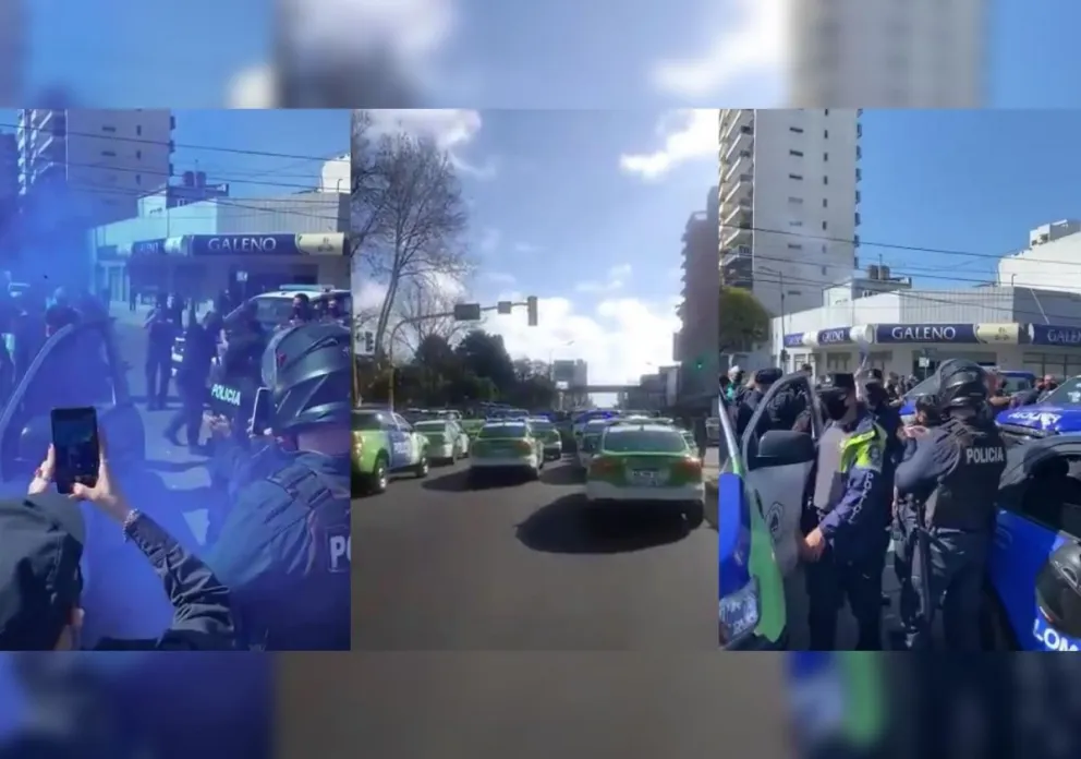 Furiosa rebelión policial: cuánto cobra el personal de seguridad y cuál fue la gota que rebalsó el vaso
