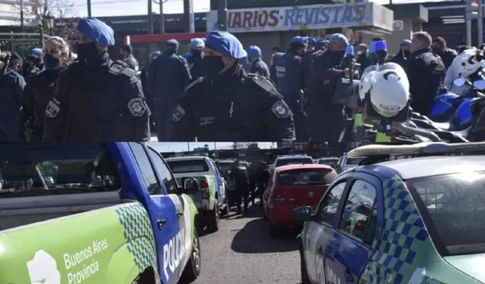 Policía Bonaerense. Fuente (Twitter)