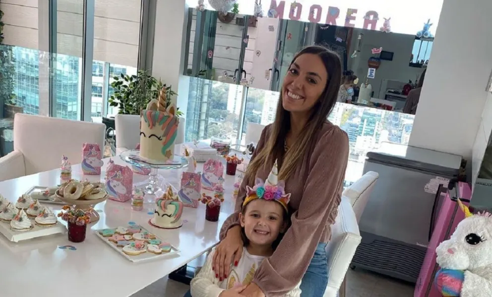 Floppy Tesouro continua festejando el cumple de su hija Moorea y compartió detalles