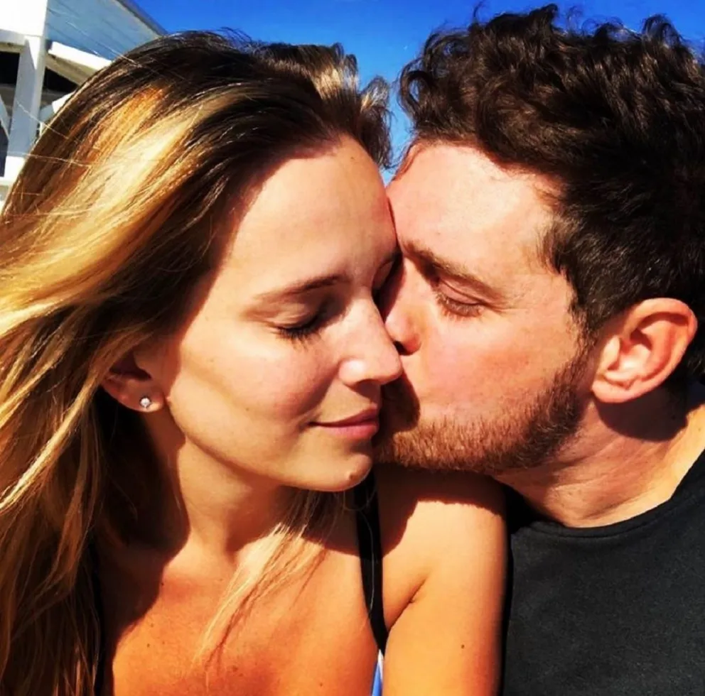 Luisana y su esposo